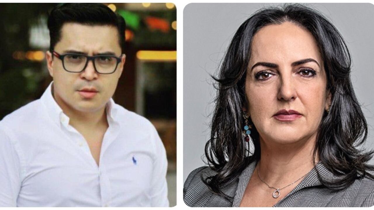 Beto Coral y María Fernanda Cabal.