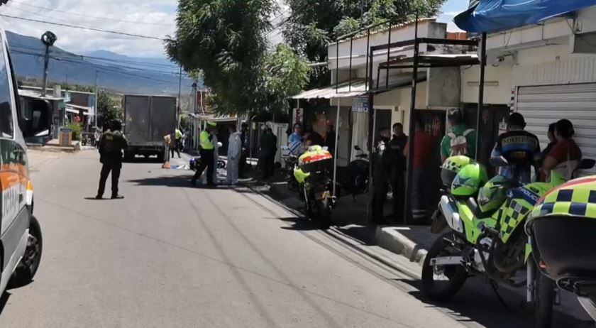 Este hecho se registró en el barrio Nuevo Horizonte.