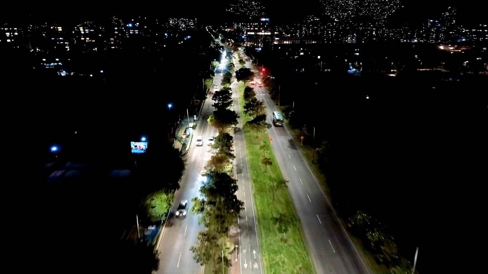 Nuevo alumbrado público led en Bogotá
