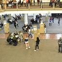 Votación, voto, elecciones, gente votando, urnas, puesto de votación, mesa en Bogotá, Corferias