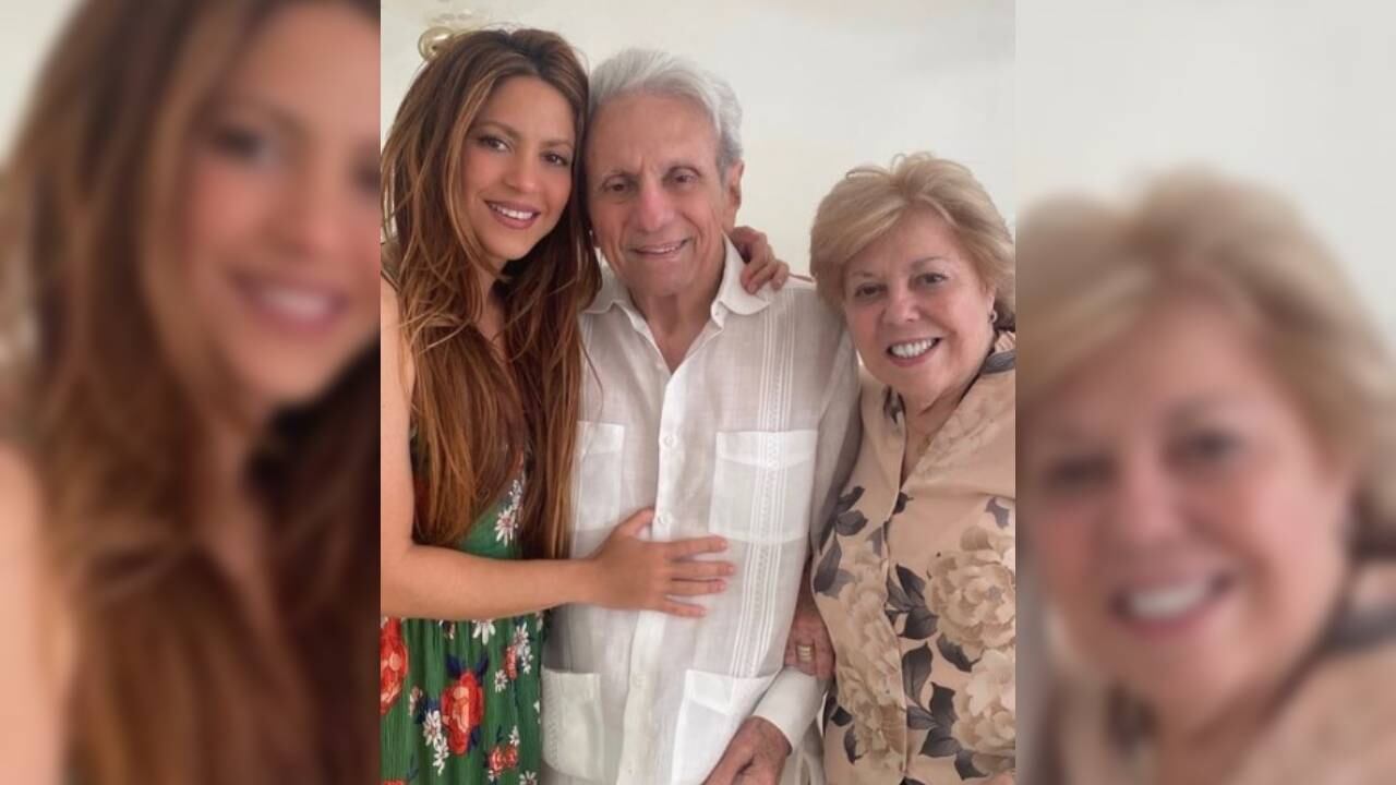 Papá de Shakira a presentado mayores quebrantos de salud desde mediados de 2021. Foto: tomada de Instagram @shakira