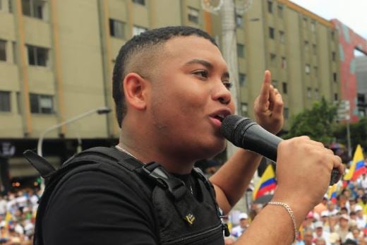 Miguel Polo Polo lideró la marcha en Medellín