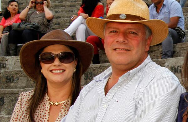 Lyda Botero y Gabriel Ocampo.