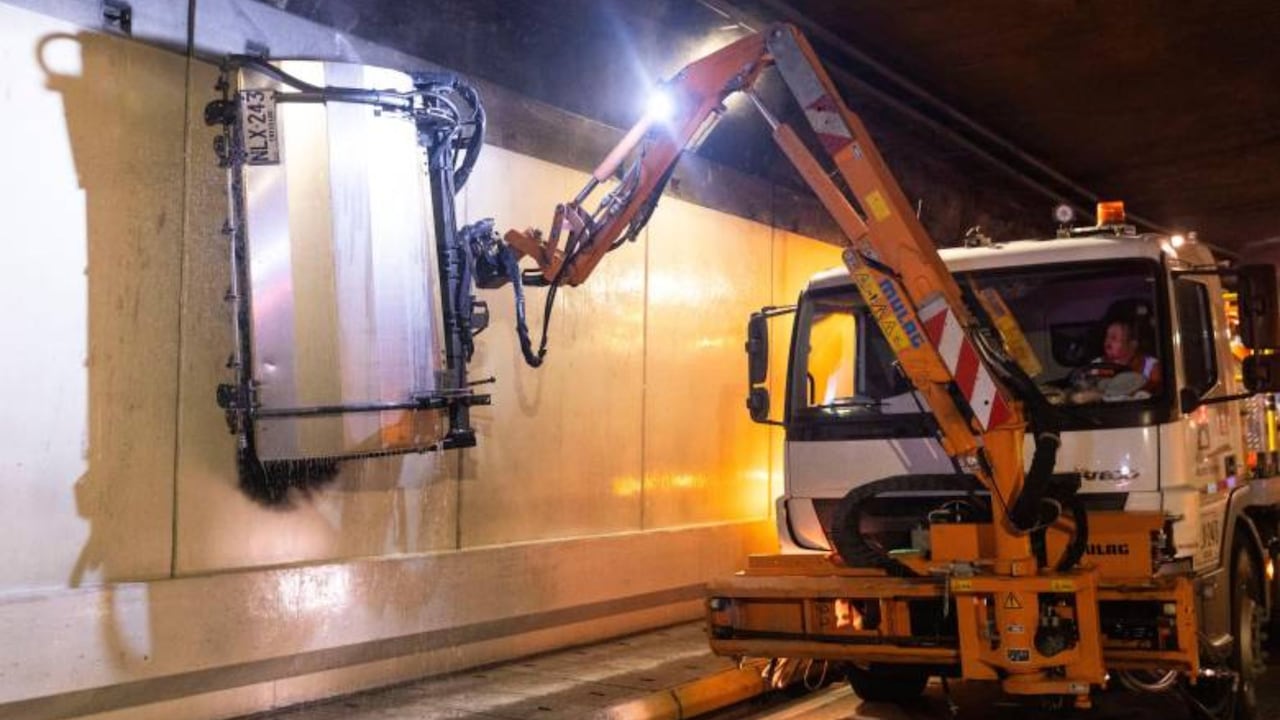 El Túnel de Oriente tendrá cierres nocturnos durante cuatro días por trabajos de mantenimiento.