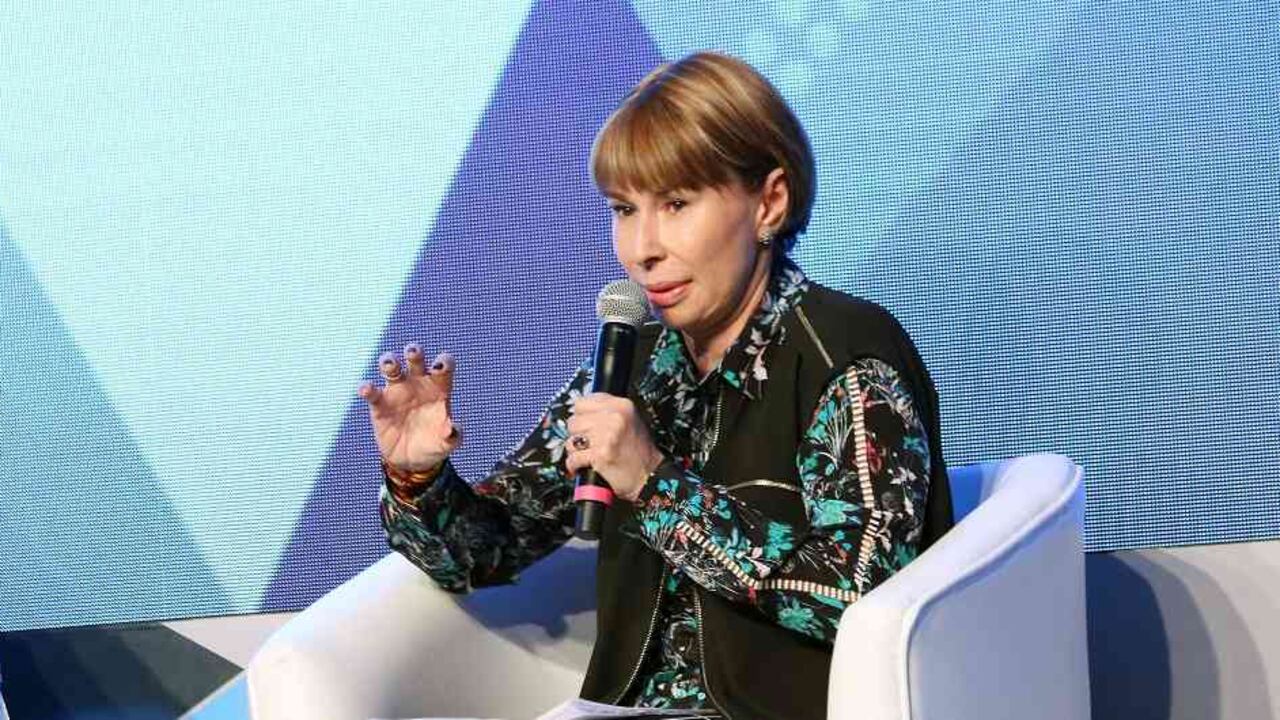 Ministra de trabajo, Alicia Arango.