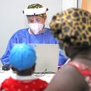 Cruz Roja atiende población migrante en Necoclí