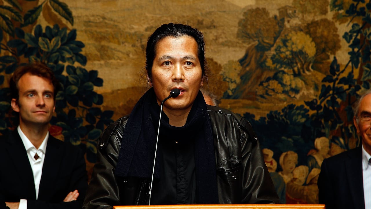 Byung-Chul Han en el "Prix Bristol Des Lumieres 2015", en 2015.