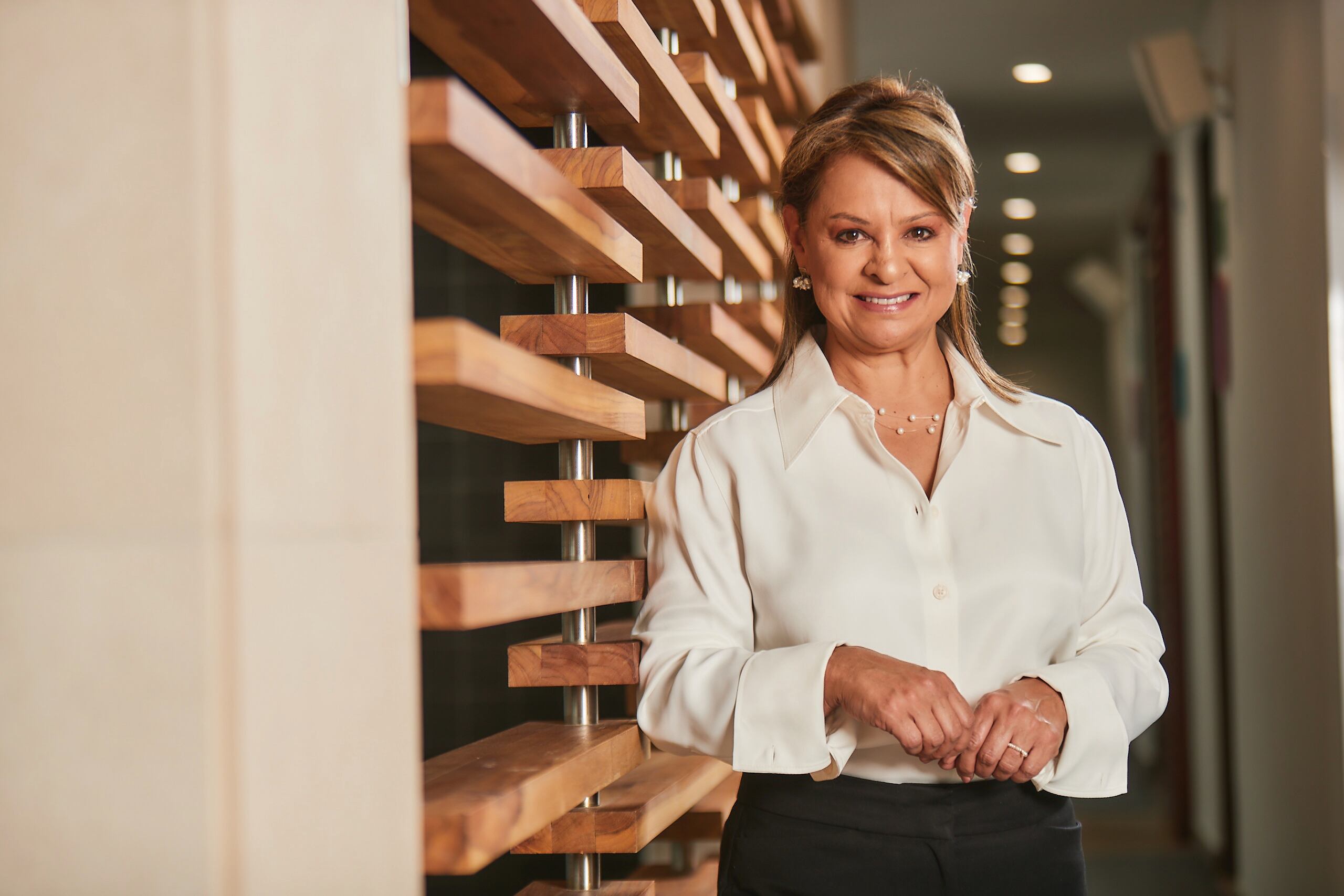 Margarita Áñez Sampedro, rectora de la Fundación Universitaria Compensar.