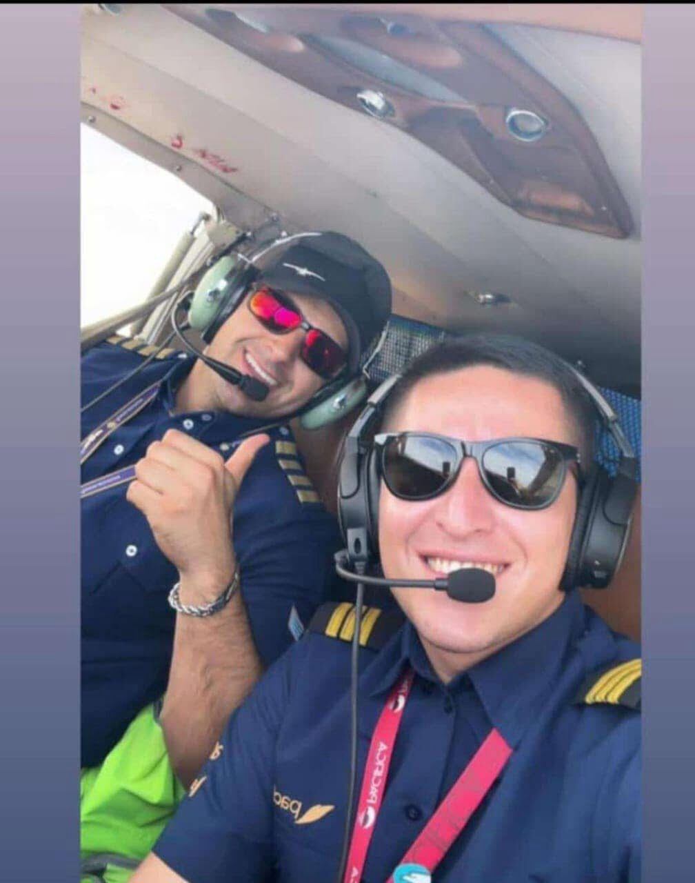 El capitán Santiago Montoya y el capitán Luis Guillermo Clavijo fueron los dos tripulantes a bordo de la avioneta Cessna que desapareció entre Juradó y Medellín.