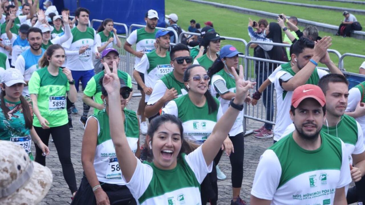 La Carrera Verde 2022 se llevó a cabo en Bogotá en el Parque Simón Bolívar