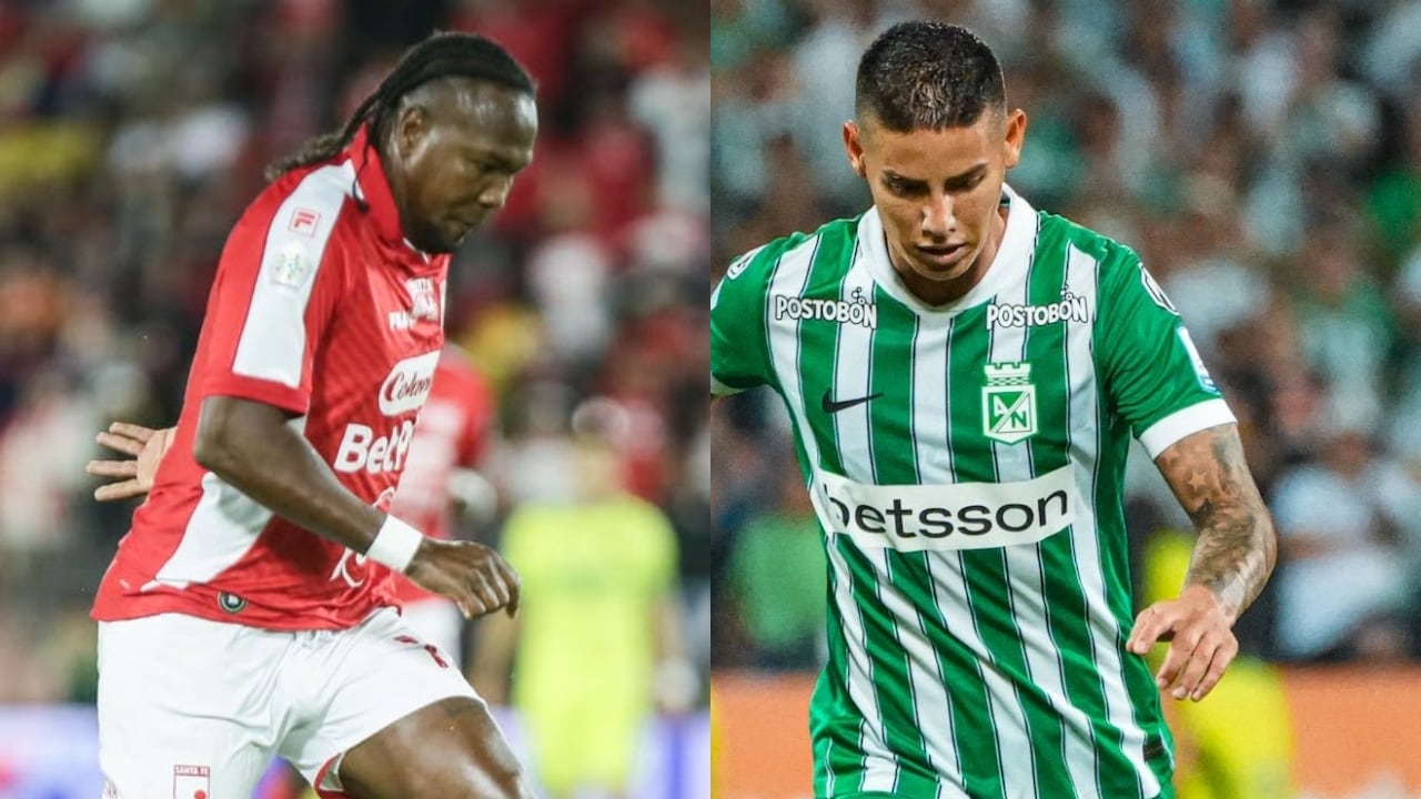 Hugo Rodallega y James Rodríguez.