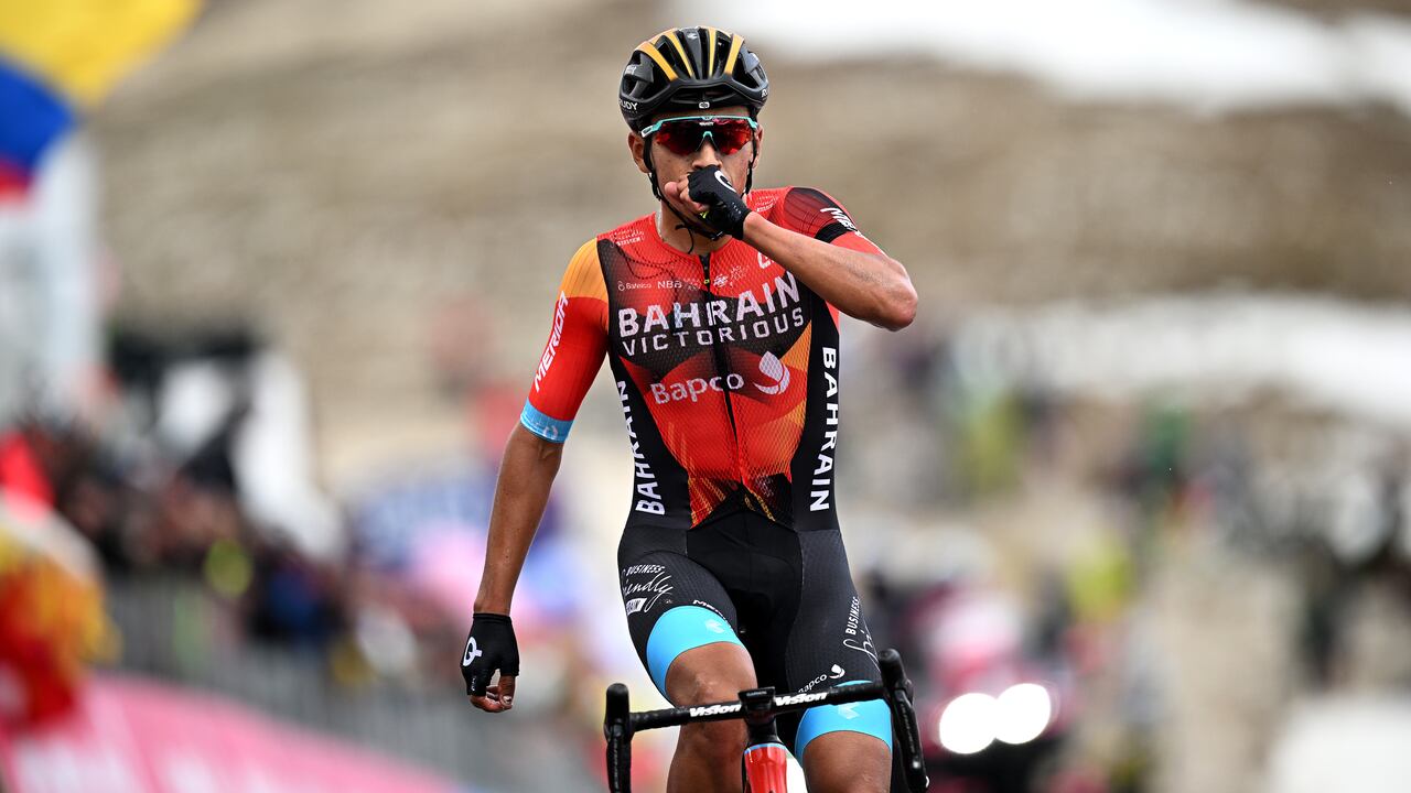 Santiago Buitrago, ganador de la etapa 19 del Giro de Italia 2023