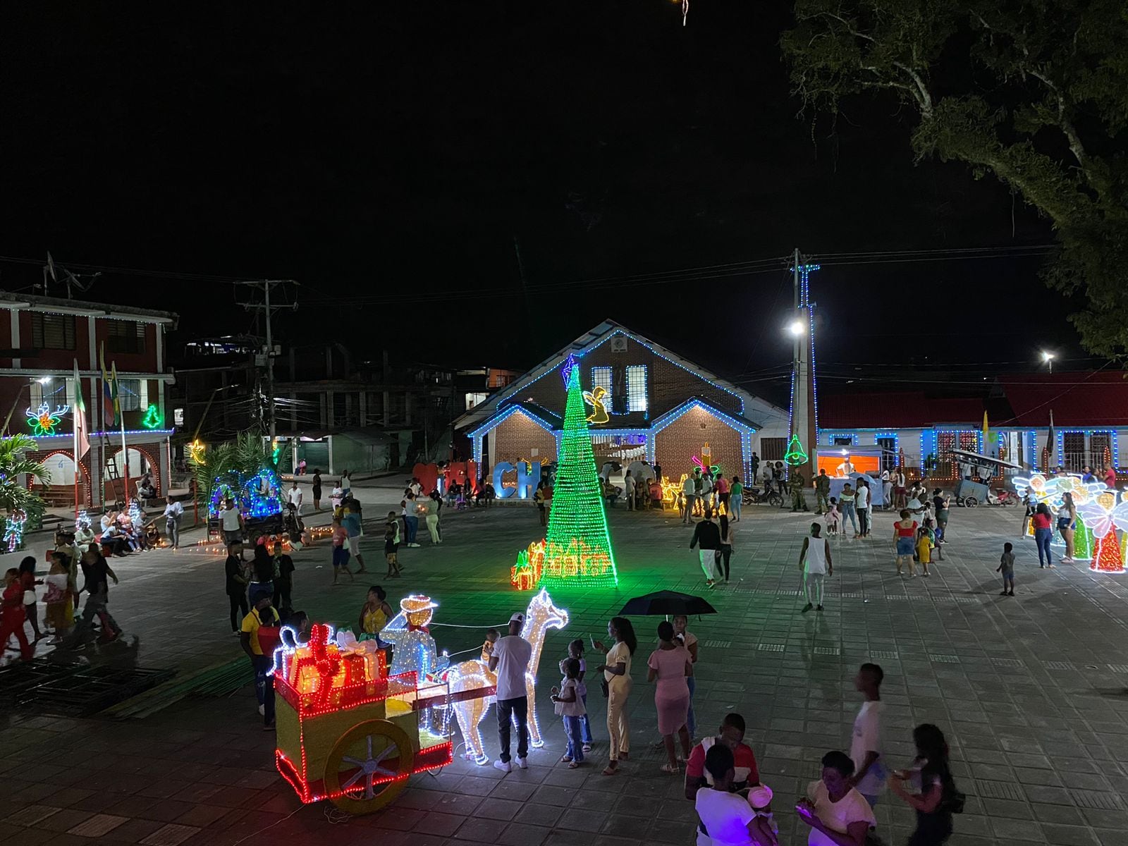 Para los habitantes de El Charco  la Navidad es una festividad que se vive con jolgorio y mucho regocijo.