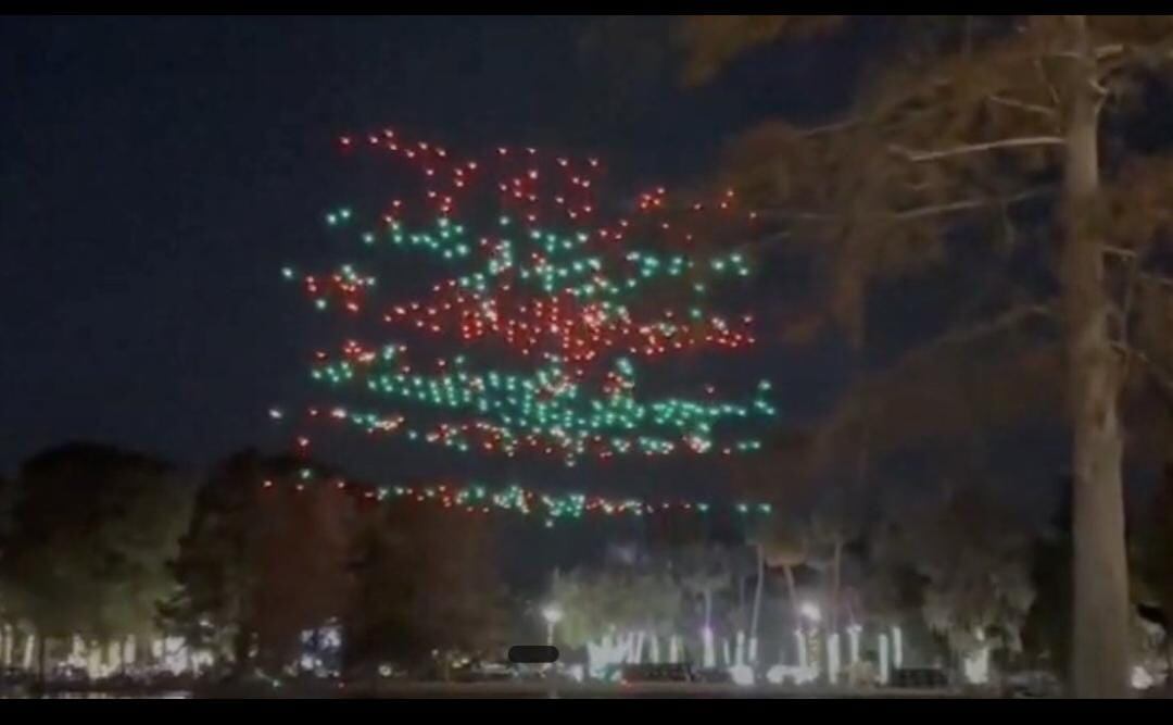 Drones en espectáculo de la Florida