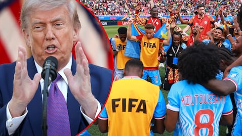 Donald Trump / Selección del Congo