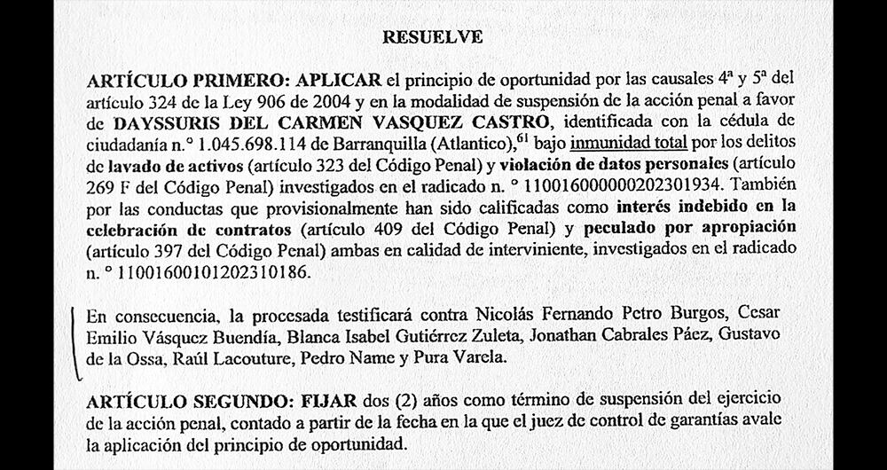   La Fiscalía sostiene que entre 2021 y 2022 Nicolás Petro recibió más de 1.000 millones de pesos que no reportó. Day declarará contra ocho personas involucradas en los hechos.