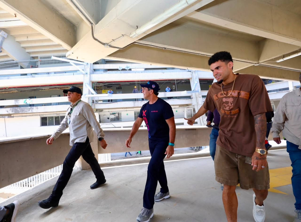 Luis Díaz en el Supermetro
