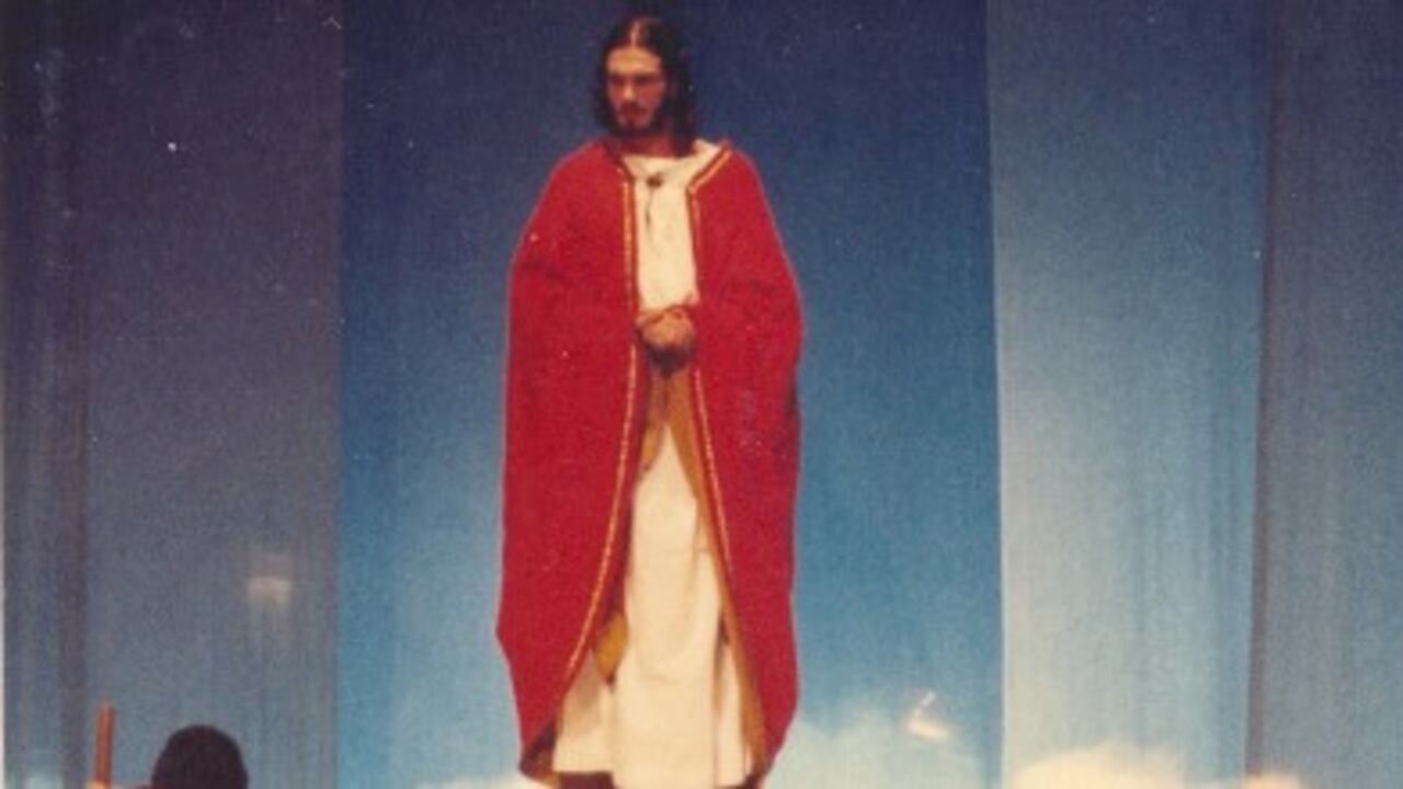 Enrique y Nicolás Buenaventura, y Jacqueline Vidal en una versión del 1985.