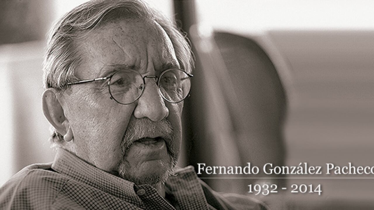 El primer animador de la televisión colombiana, Fernando González Pacheco.