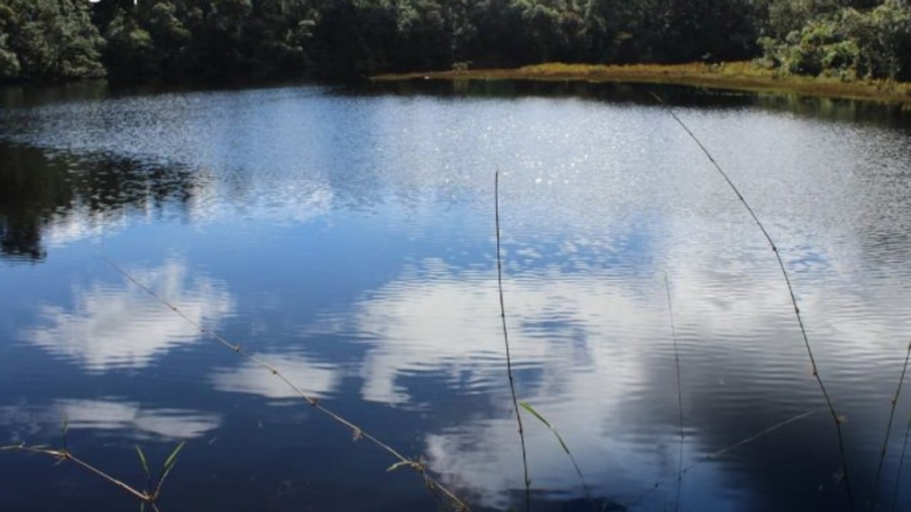Esta es la laguna Chirimoyo, en el departamento de Boyacá.
