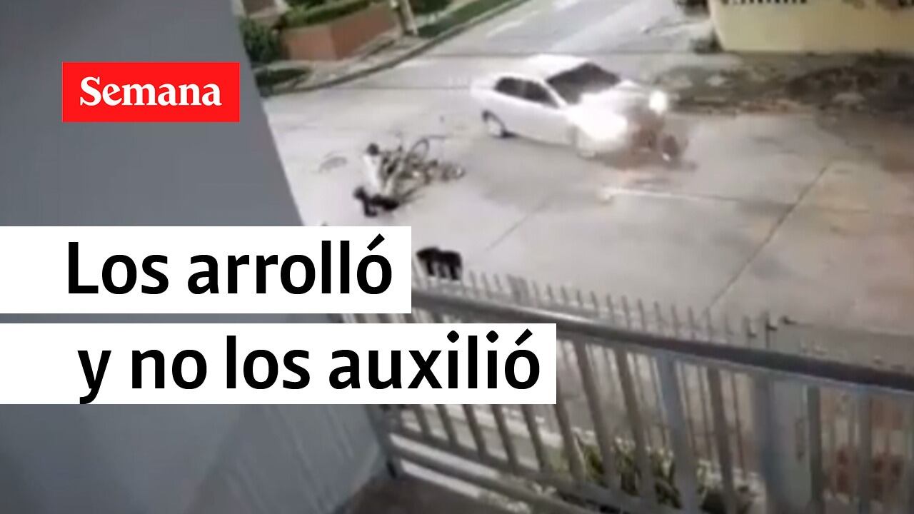 Los dos ciclistas están fuera de peligro, el hecho indignó a la ciudadanía.