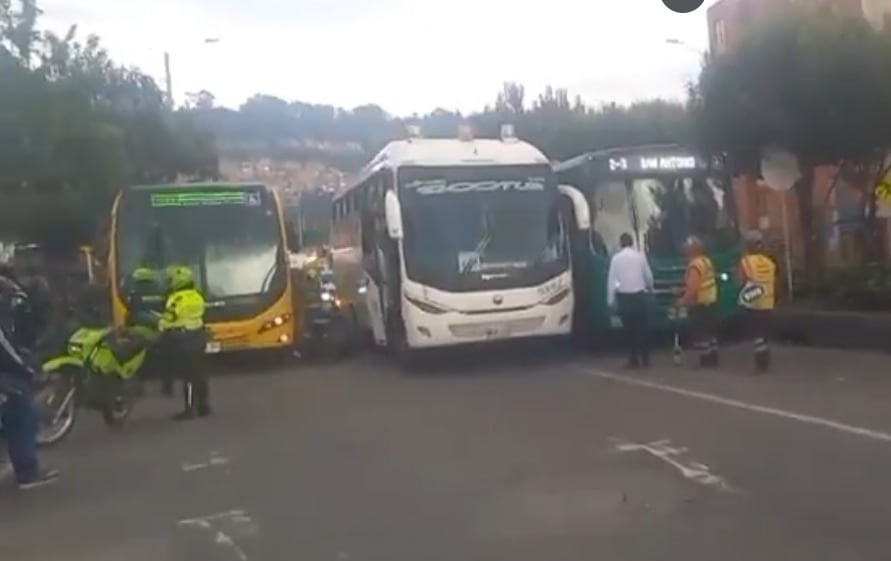 Accidente múltiple.