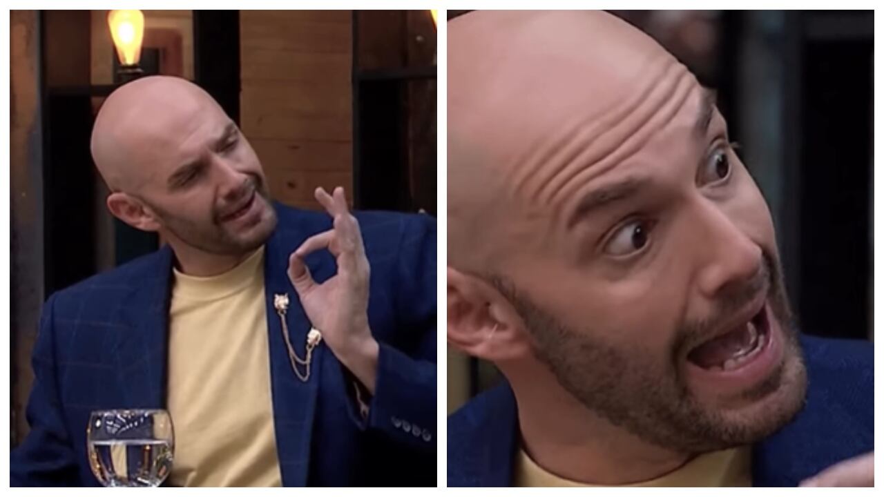 Nicolás de Zubiría sorprendió con un comentario a una de las celebridades.