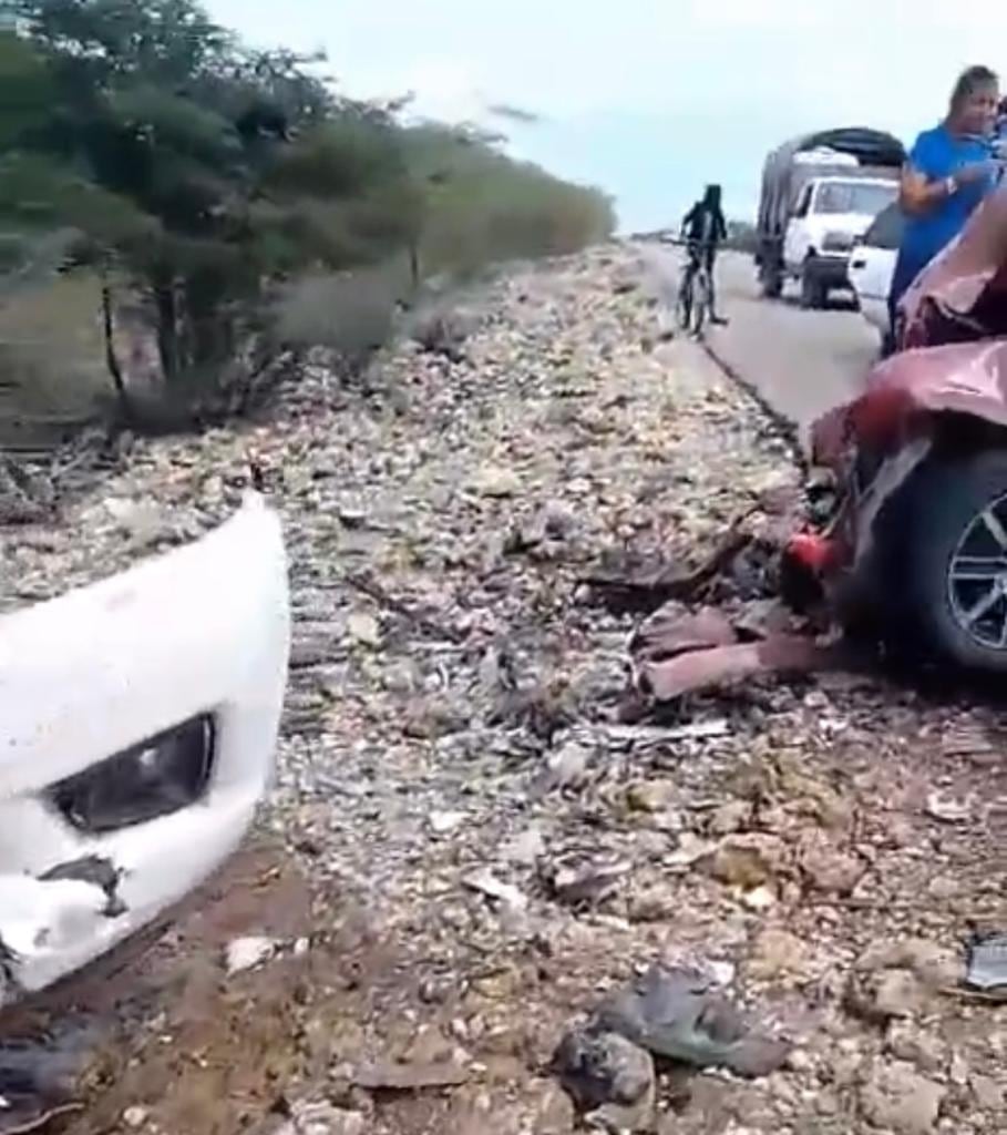 Pantallazo del video que circula en redes sociales del trágico accidente