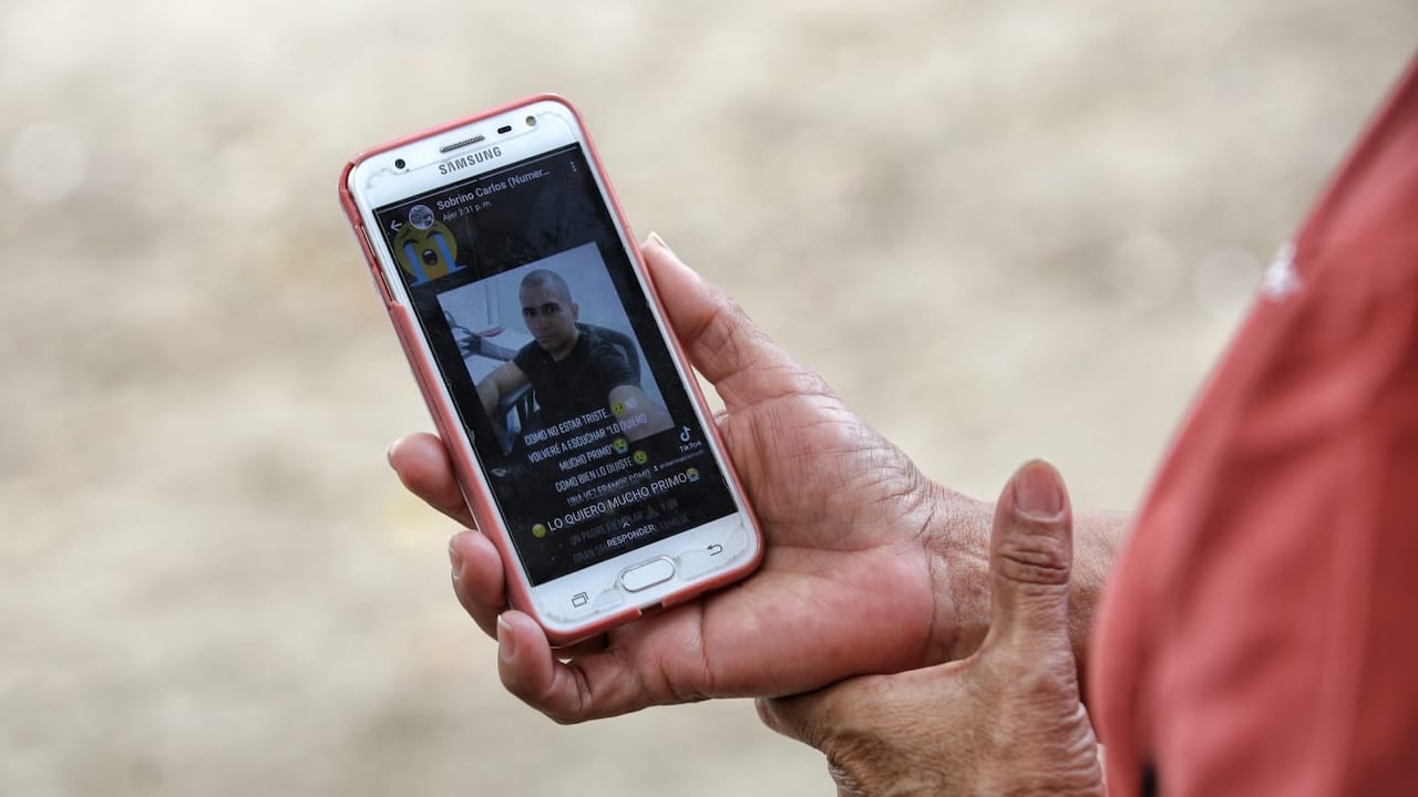 Ana Gutiérrez, la madre del intendente Luis Alberto Sabi Gutiérrez, asesinado en Huila