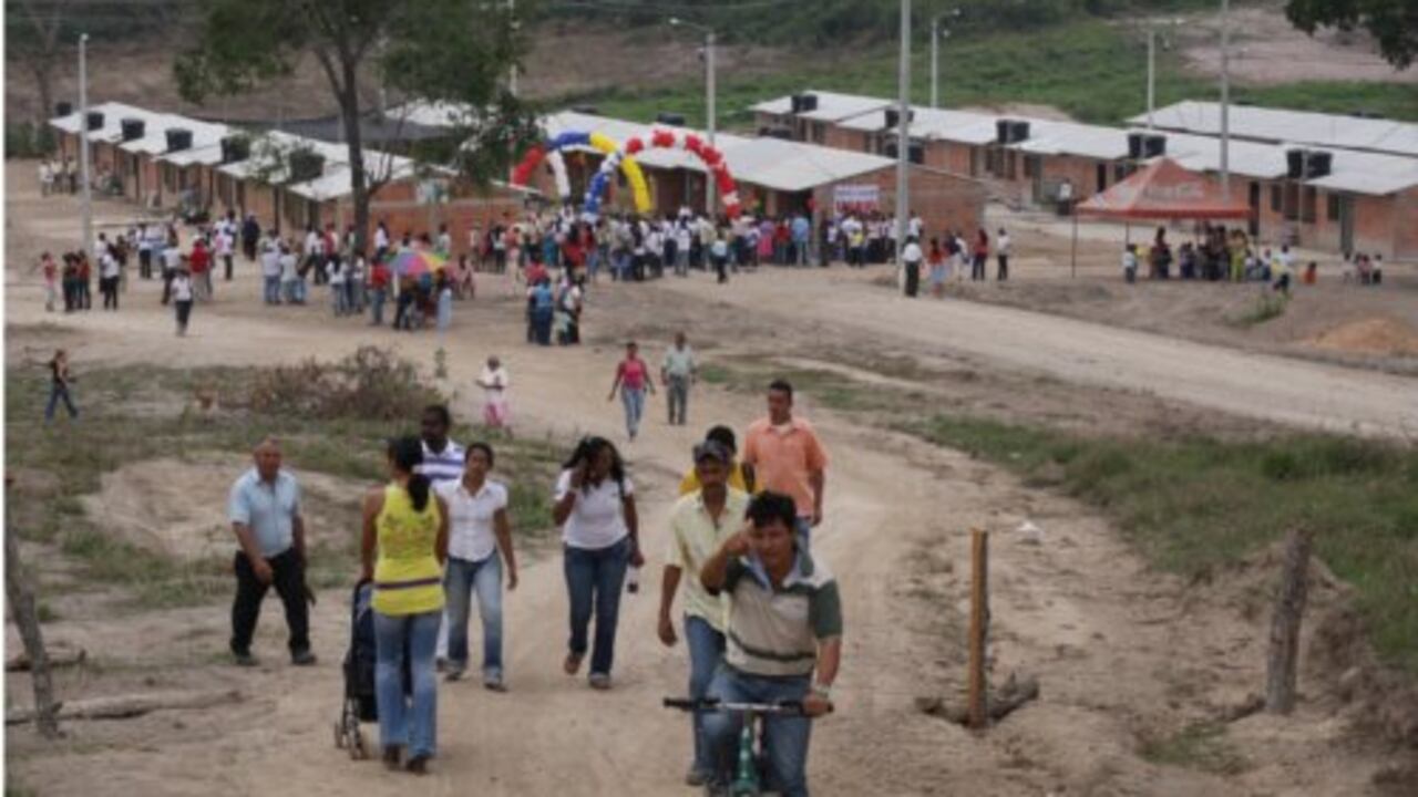 Por lo menos 600 familias fueron desplazadas de sus hogares en el Bolivador, jurisdicción de Morales. // Imagen de referencia: Santa Rosa, Sur de Bolívar.