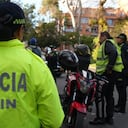 Operativo policial en Usaquen
