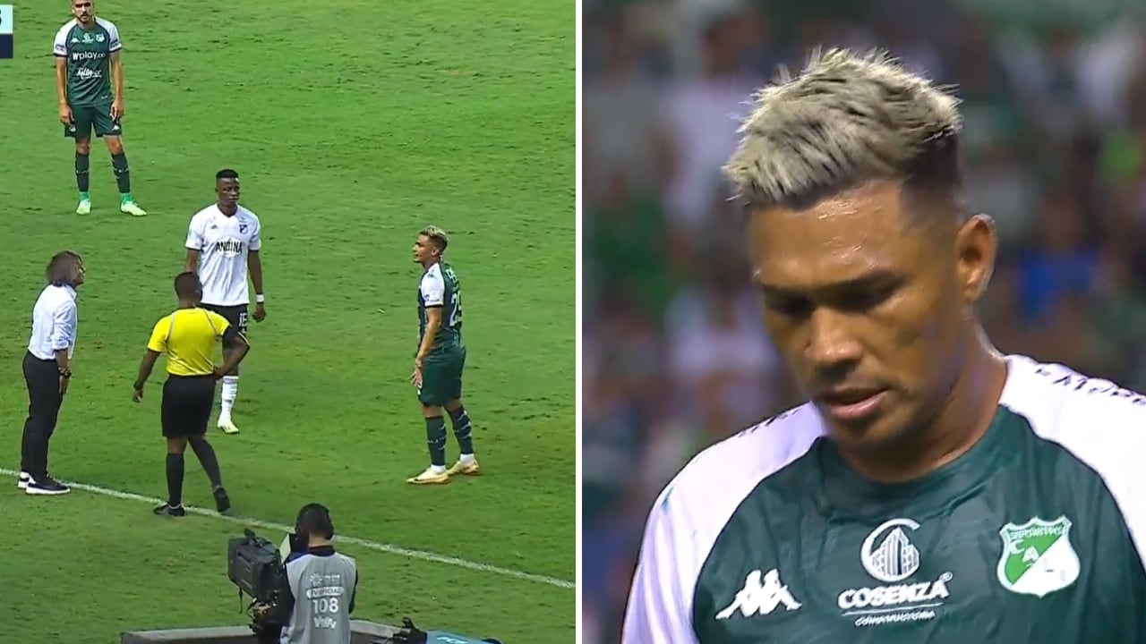 Teo se jugó un partido aparte contra Millonarios.