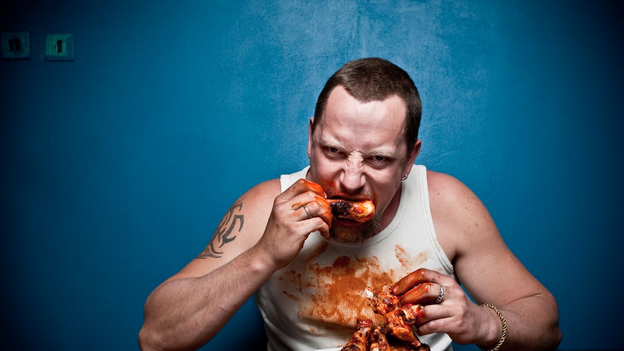 No se recomienda comer con una carga emocional.