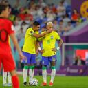 Casemiro es objeto de polémica por el curioso detalle durante el juego ante Corea del Sur