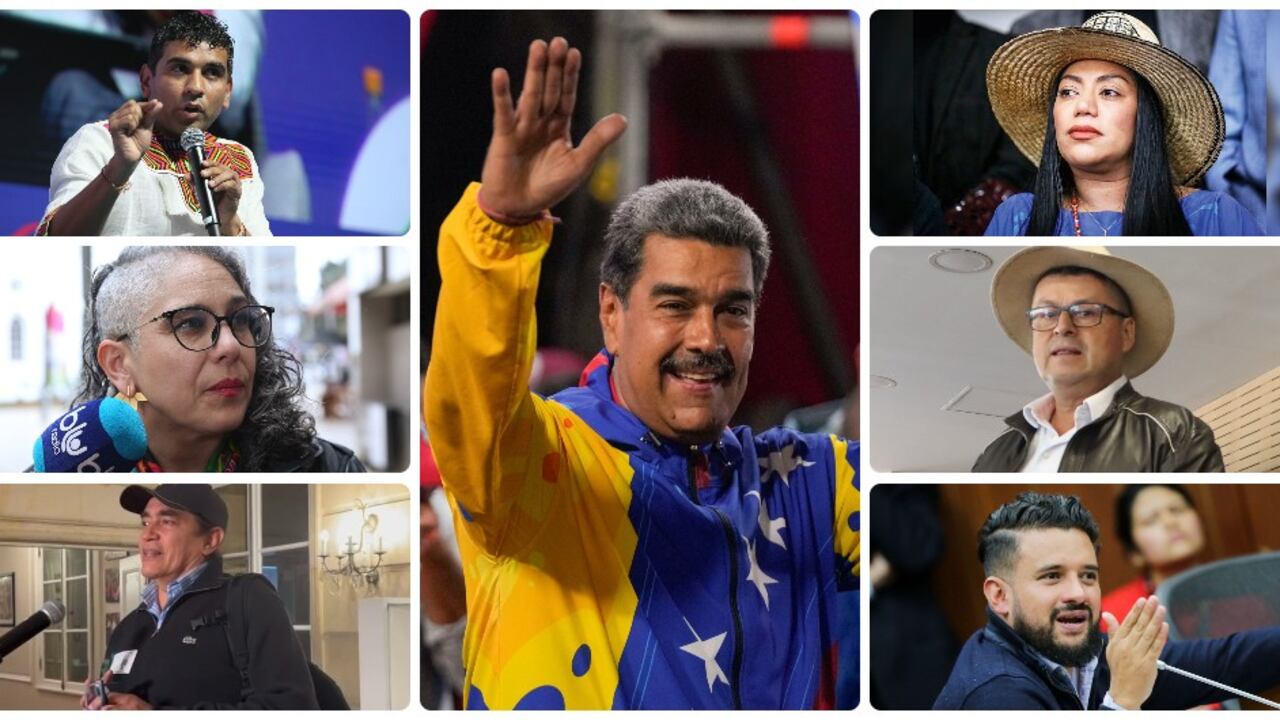 Congresistas petristas se pronuncian sobre la victoria de Nicolás Maduro.