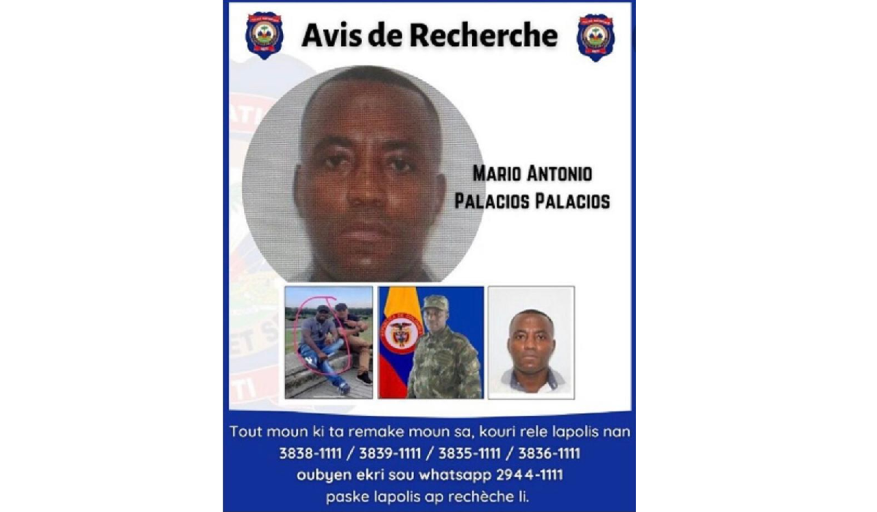 Mario Antonio Palacios.