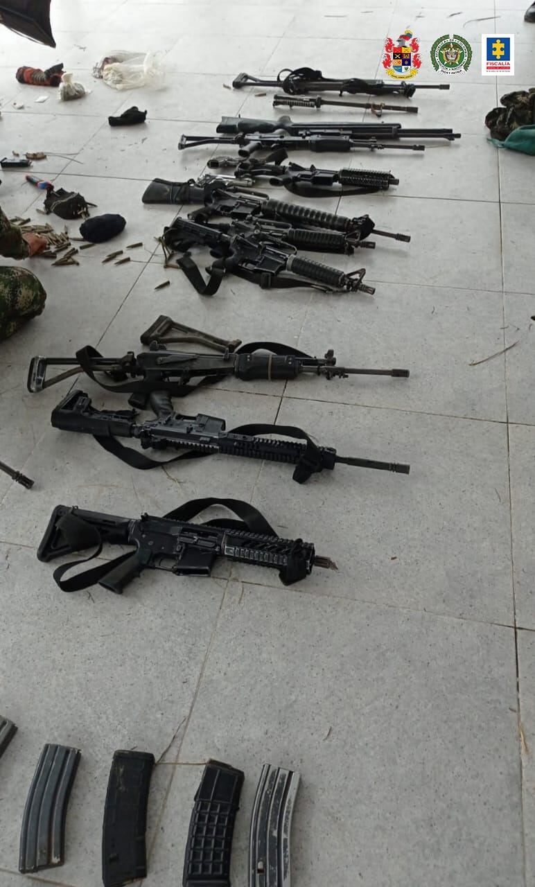 Disidentes capturados en Tumaco, Nariño