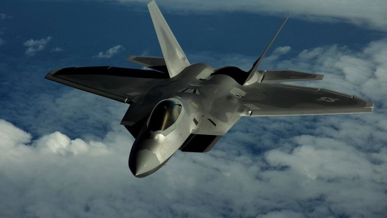 avión de combate estadounidense en Siria