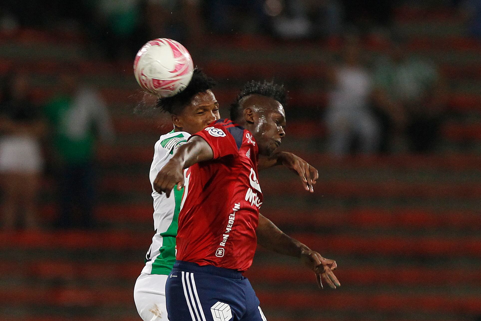 MEDELLÍN, octubre 14 de 2023. En el Atanasio Girardot, el Atlético Nacional recibe al Deportivo Independiente Medellín en un nuevo clásico antioqueño, por la fecha 17 de la Liga Betplay 2023-II. (Colprensa - Juan Augusto Cardona)