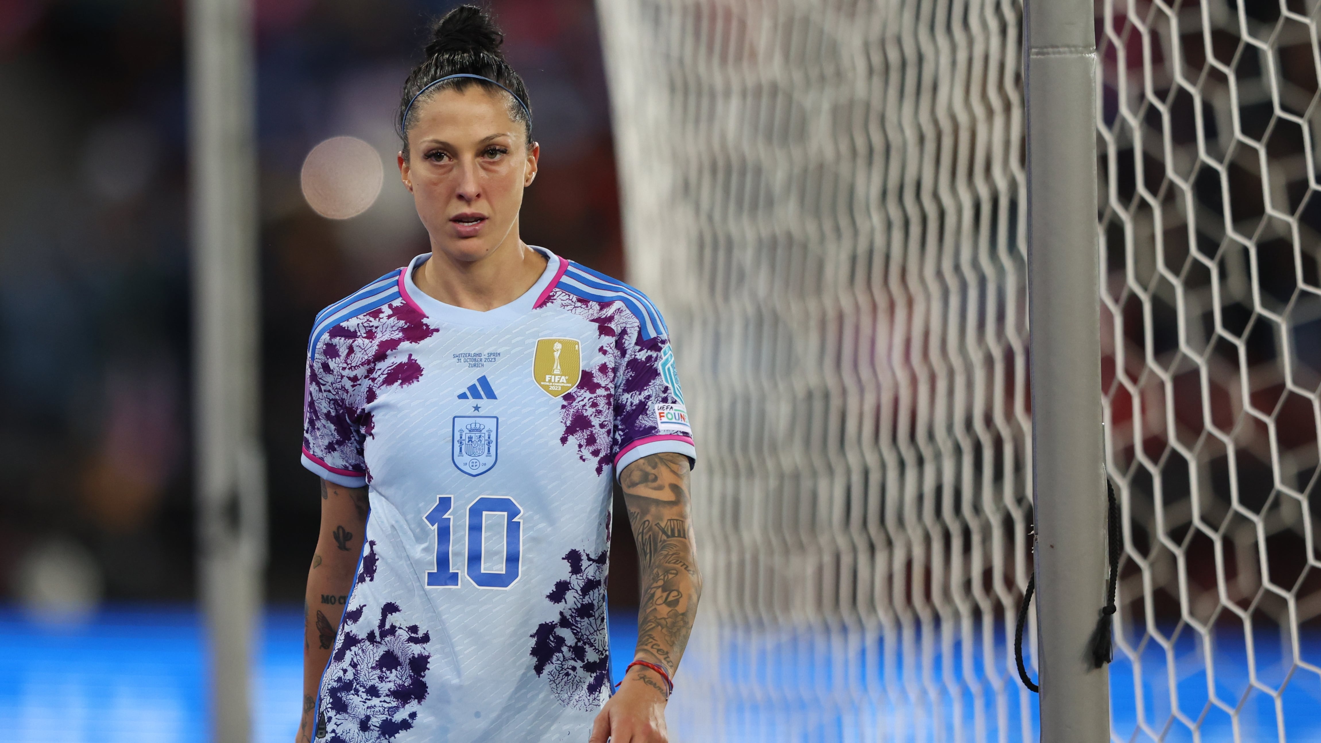 Jenni Hermoso, jugadora de la Selección de España.