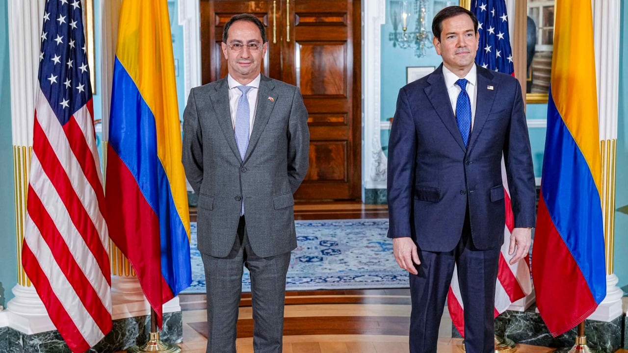 José Manuel Restrepo, vicepresidente electo de Colombia, y Marco Rubio, secretario de Estado de los Estados Unidos, hablaron del “futuro de la asociación” entre ambos países.