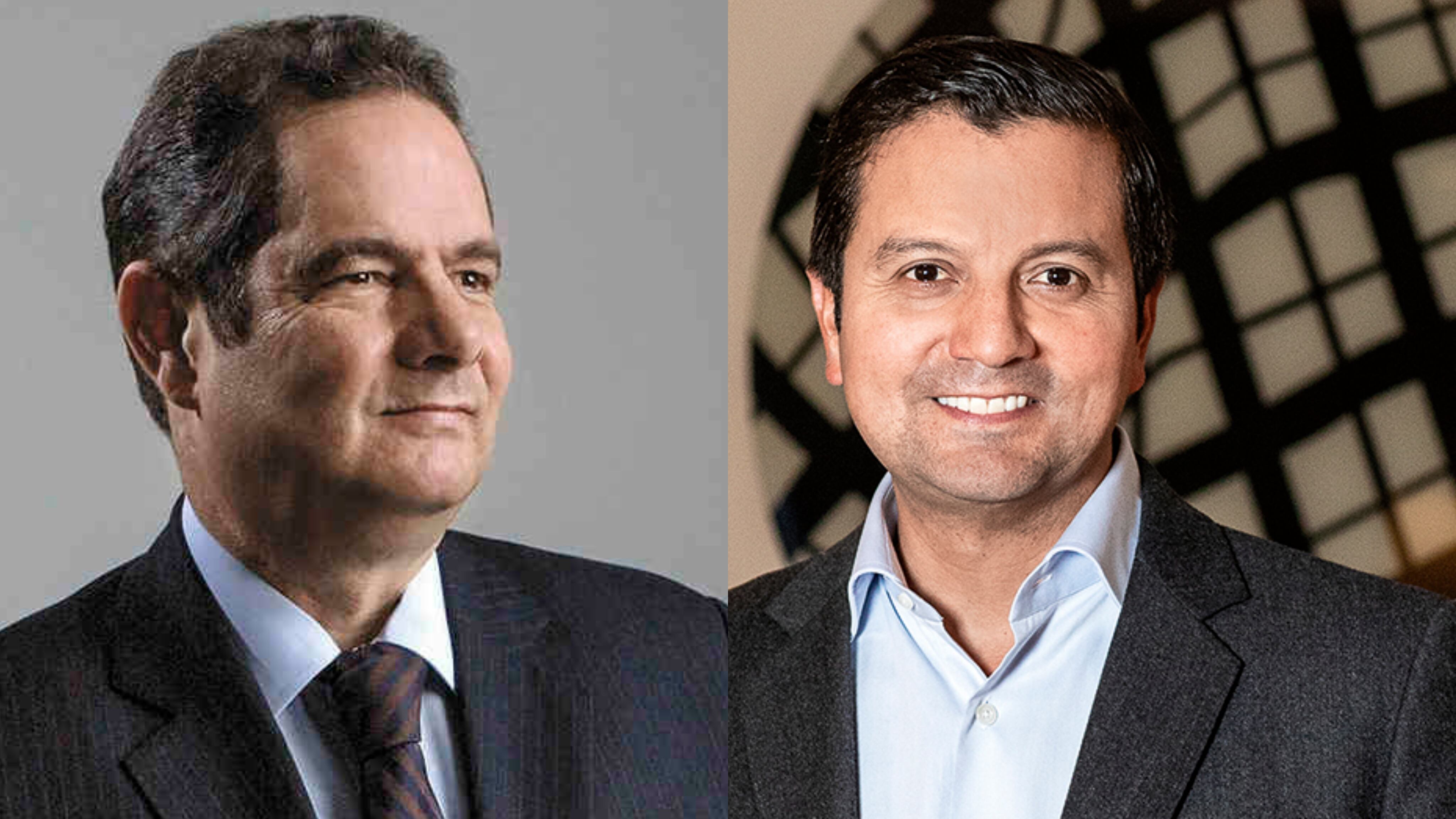 Germán Vargas Lleras, jefe natural de Cambio Radical, y David Luna, cabeza de lista al Senado del partido