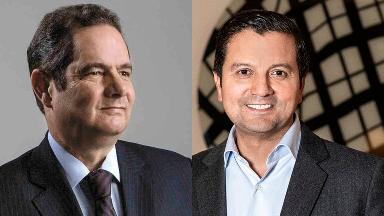 Germán Vargas Lleras, jefe natural de Cambio Radical, y David Luna, cabeza de lista al Senado del partido