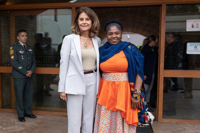 Marta Lucía Ramírez y Francia Márquez