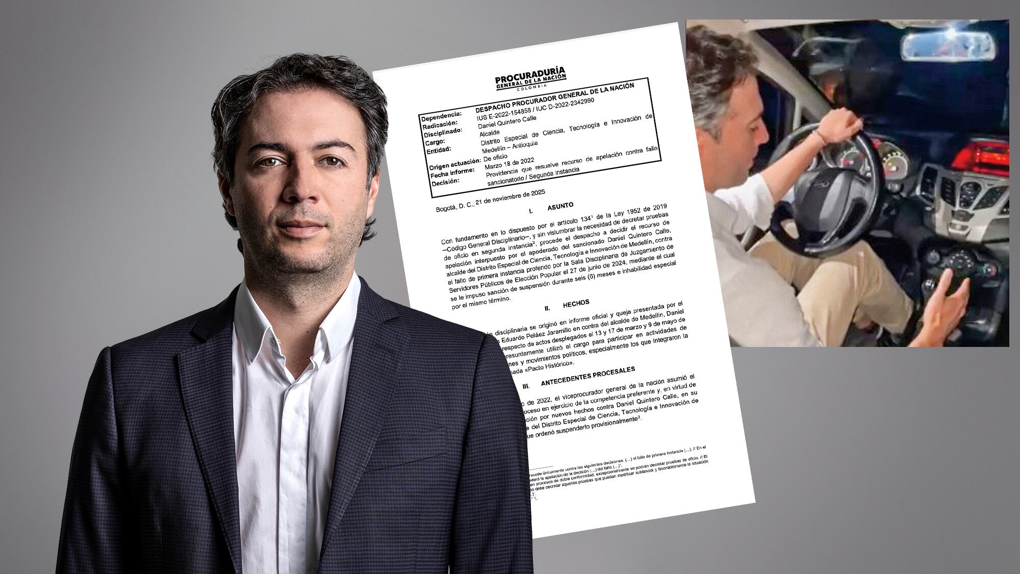 Daniel Quintero Doumento PROCURADOR GENERAL DE LA NACIÓN