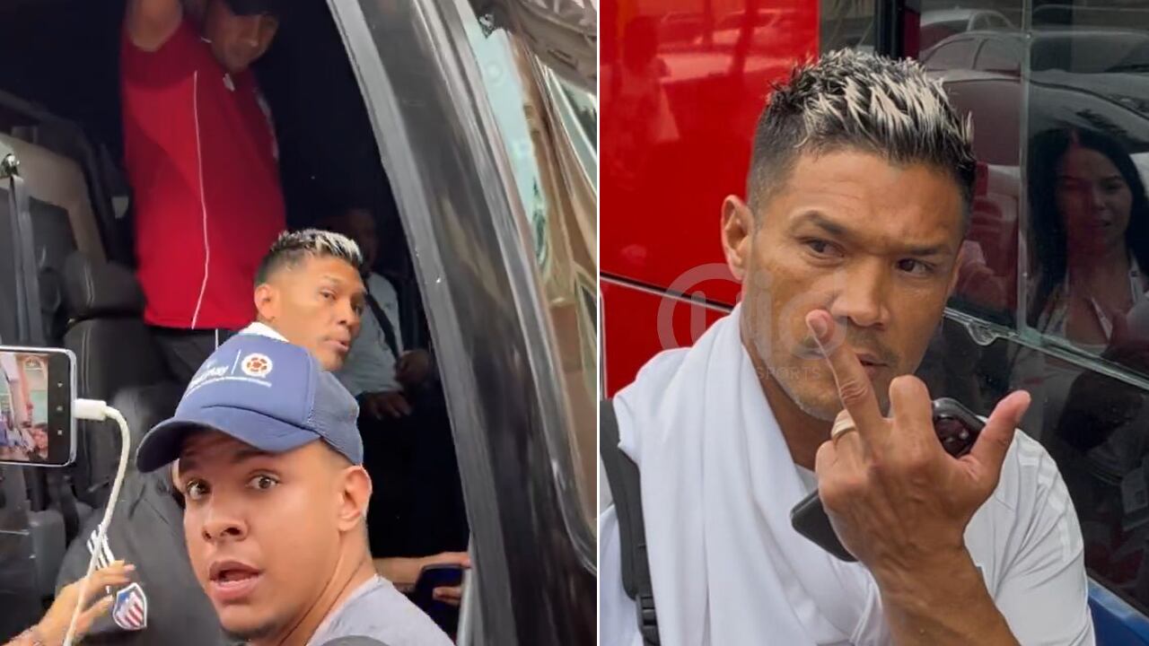 Teófilo Gutiérrez habría insultado a periodista en Barranquilla