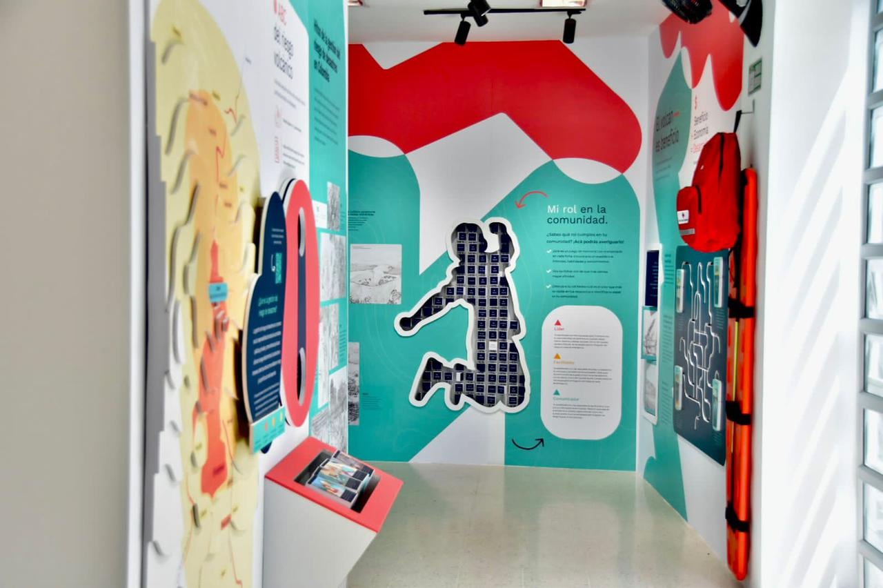 La sala de comunicación del riesgo volcánico abre sus puertas en el Parque Omayra Sánchez