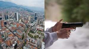 Ataque armado en Medellín.