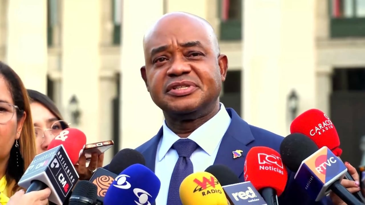 Canciller encargado Luis Gilberto Murillo