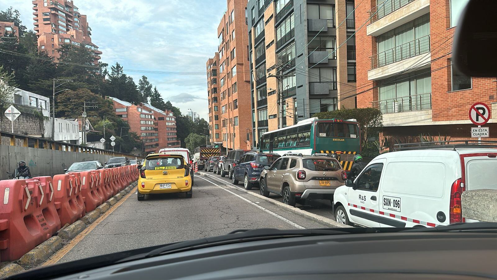 El hecho se registra desde tempranas horas de este martes.